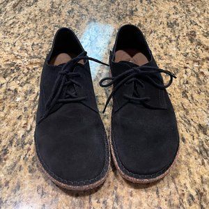Birkenstock Gary Black Suede Women's size 39